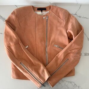 rag & bone “Hollander” Moto Style Suede Jacket, Size 4
